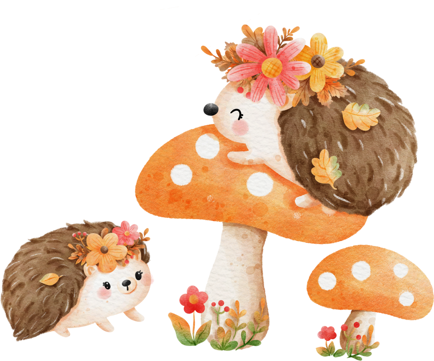 autumn hedgehog